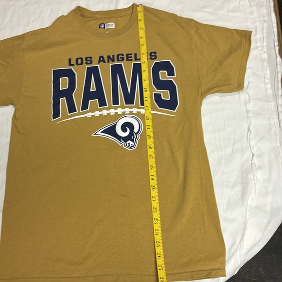 LOS ANGELES RAMS Unisex Gold NFL Tee Shirt - Medium - Picture 5 of 5